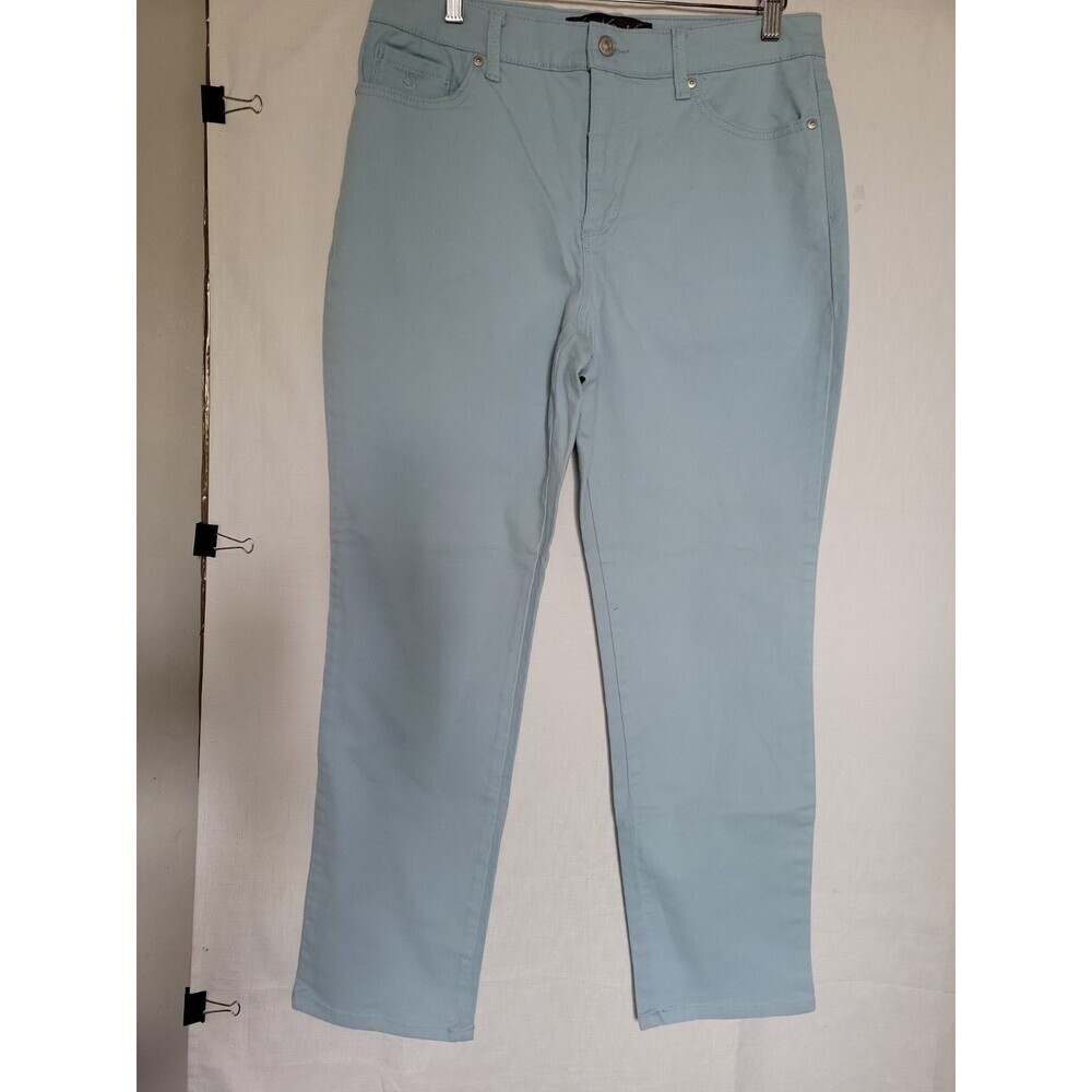 New Gloria Vanderbilt Amanda Women's Jeans size 10 Light Blue  & Cotton - Picture 12 of 13